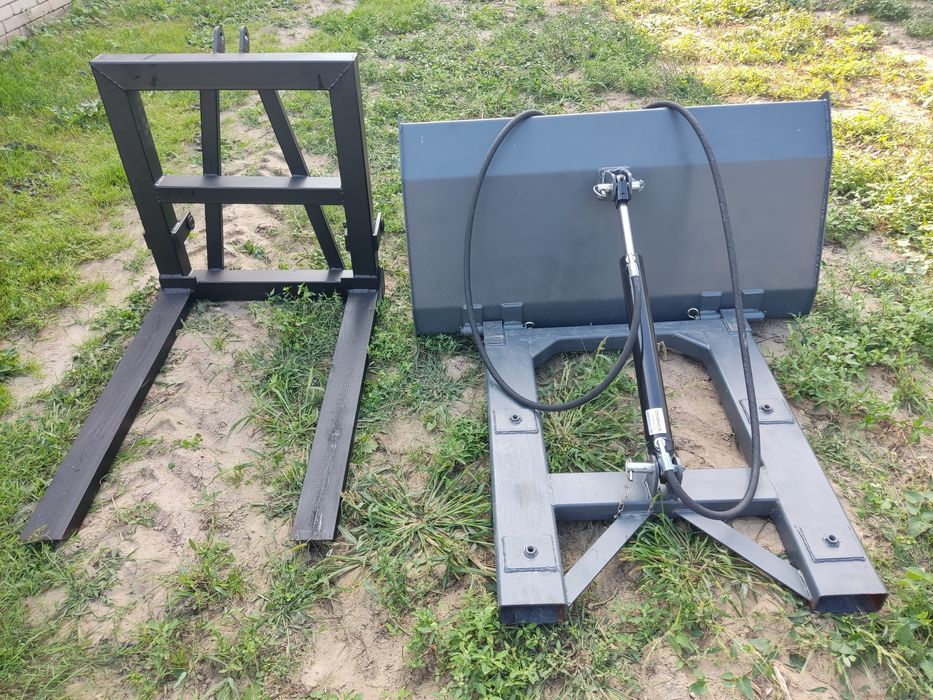 NOWOŚĆ 3 w jednym łyżka do traktora, wózka widłowego paleciak do palet