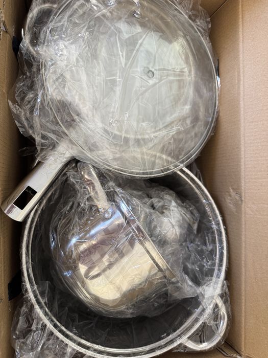 Kit de panelas com 12 peças