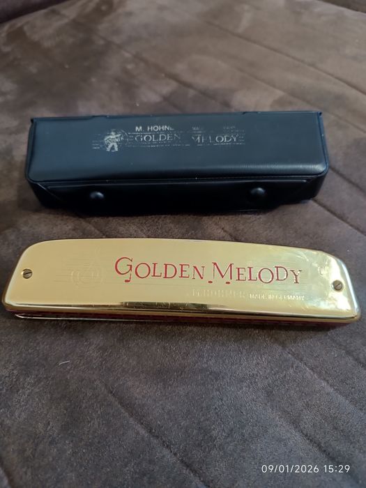 Harmonica M. Hohner Golden Melody - C