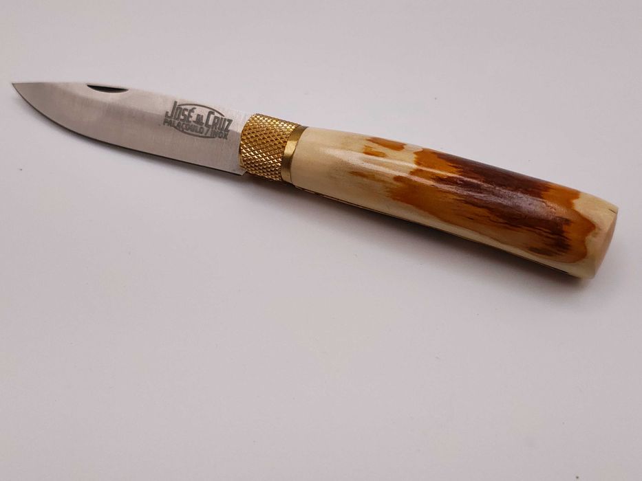Navalha Rústica Inox José da Cruz em Medronheiro – Artesanal Portuguesa