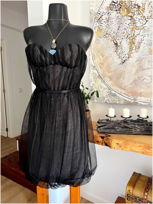 Vestido Preto - Estilista Nuno Baltazar - Novo com etiqueta