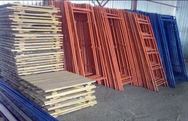 Будівельні риштування, вишка тура (леса строительные, лєса) в оренду