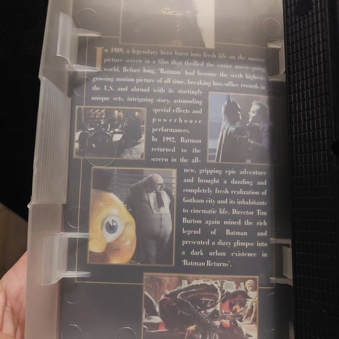 VHS Edição Especial - Batman Returns
