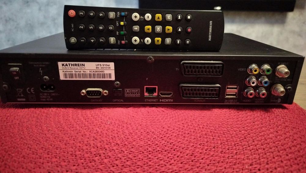 Супутниковий ресивер HDTV KATHREIN UFS 910SI
