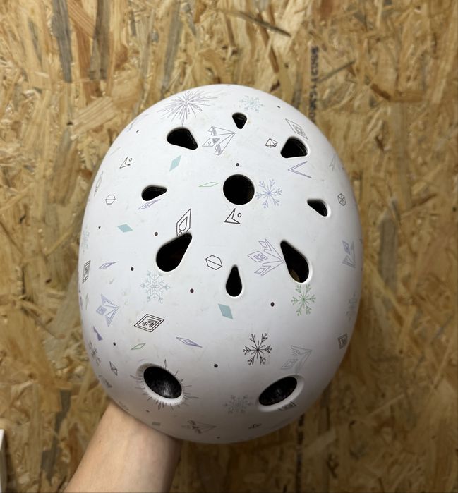 Kask, rowerowy na hulajnogę Frozen Anna Elsa skate