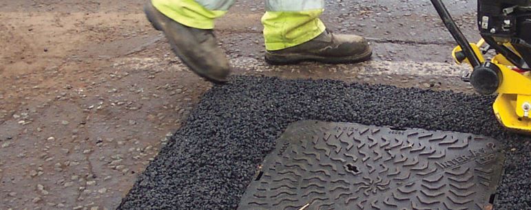 Masa bitumiczna ASFAL NA ZIMNO w workach 25kg SUPER OFERTA