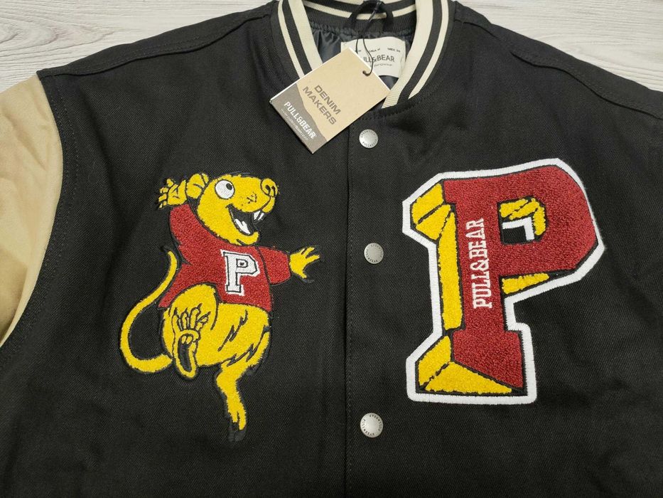 Kurtka bejsbolówka bejsbolowa Pull&Bear M-38 street wear