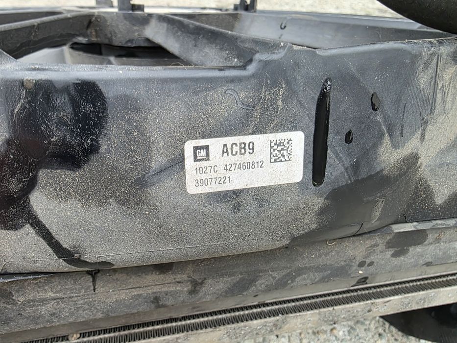 Opel Astra K Chlodnice Interculer Woda klima olej
