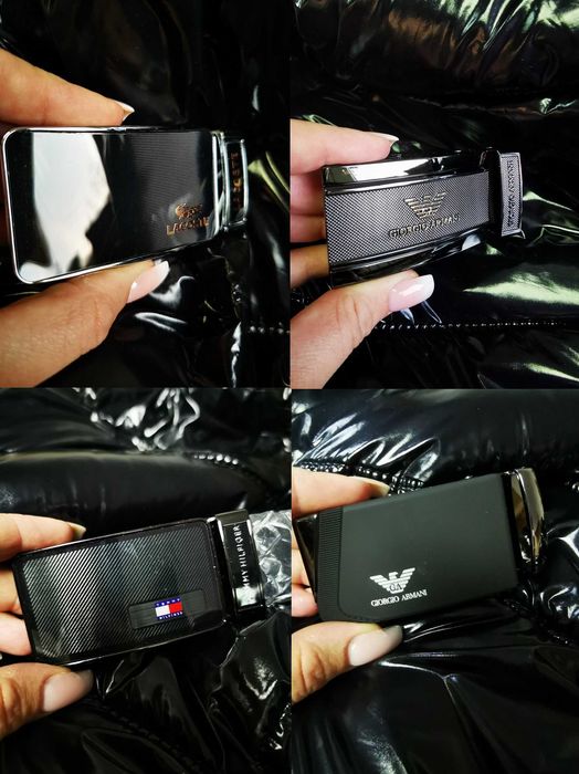 Pasek Klamra męski Lacoste Emporio Armani EA7 Tommy Hilfiger nowość