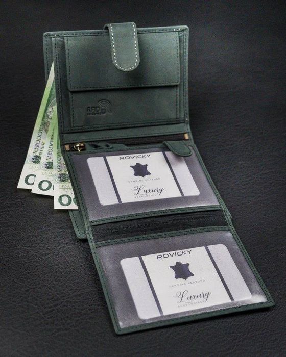 portfel skórzany rfid loren