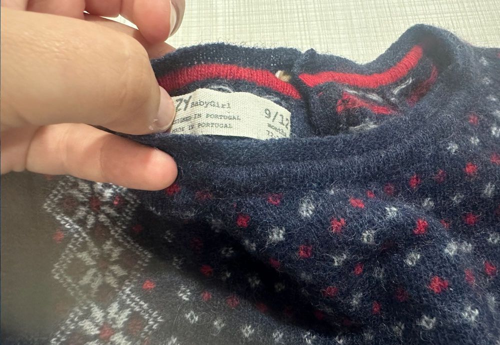 Túnica / Vestido Quentinho (9-12M) Zippy