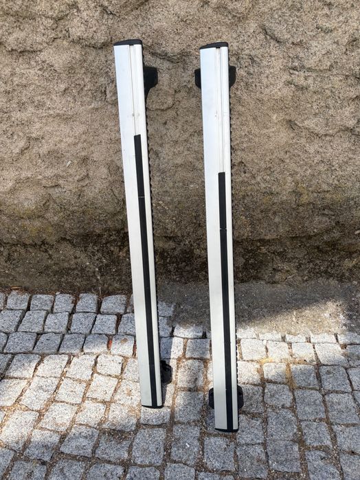 Barras de tejadilho Nordrive para VW Polo de 2009 a 2017 entre outros.