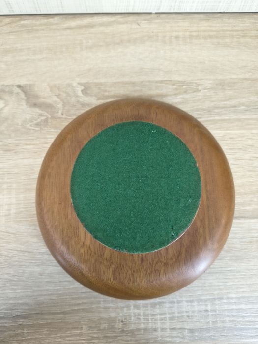 Drewniana misa / patera na nodze – klasyczna, solidna