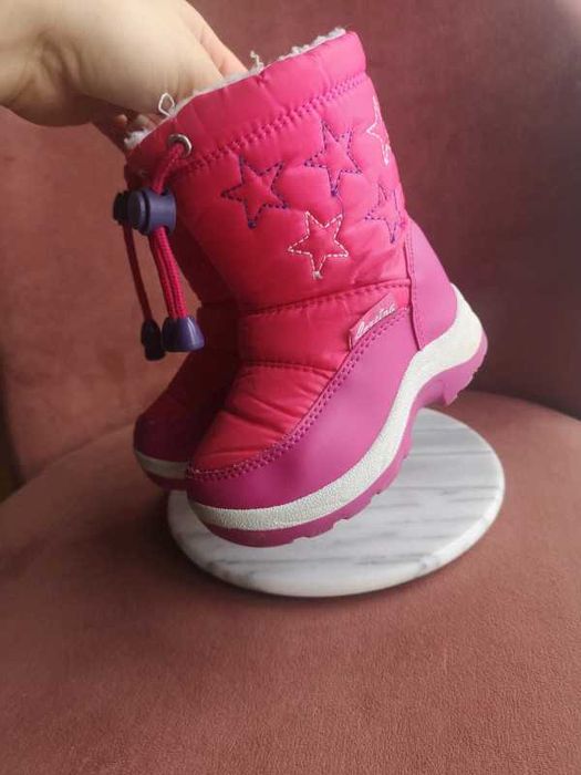 Cortina zimowe ocieplene buty kozaki dla dziewczynki r. 22