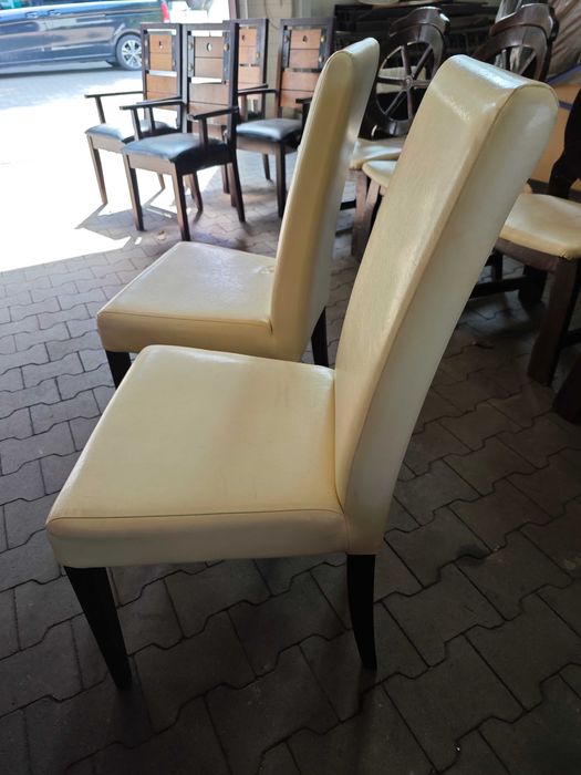 Krzesła 2 sztuki do jadalni