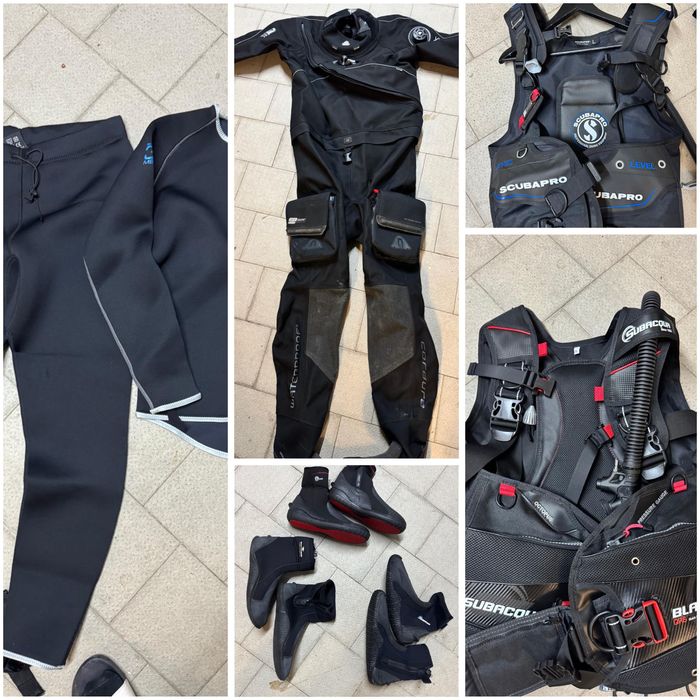 Equipamento Completo de Mergulho