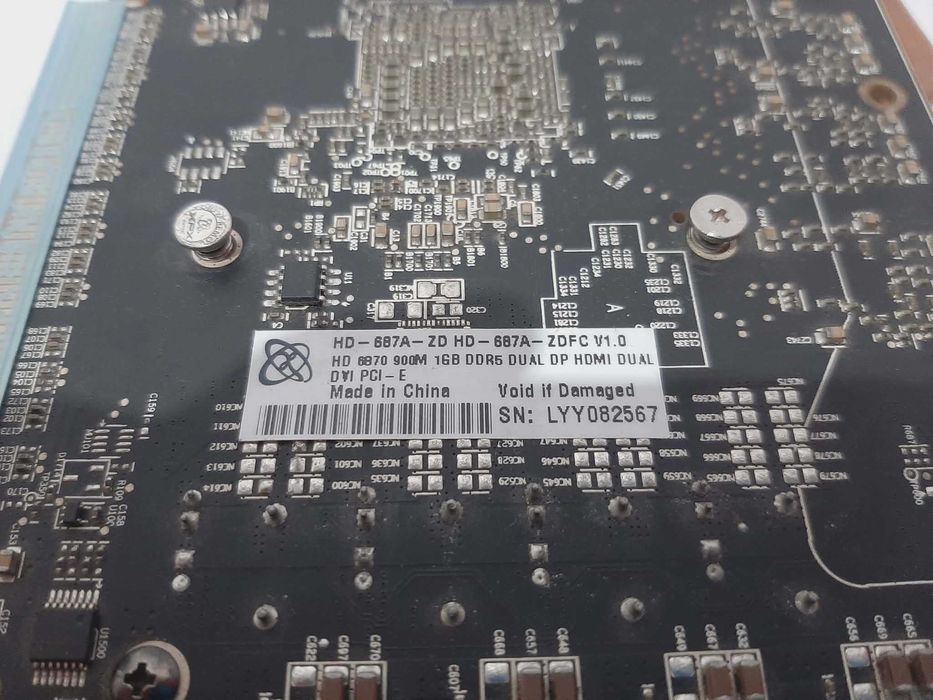 Karta graficzna XFX Radeon HD6870 Dual Heatpipe