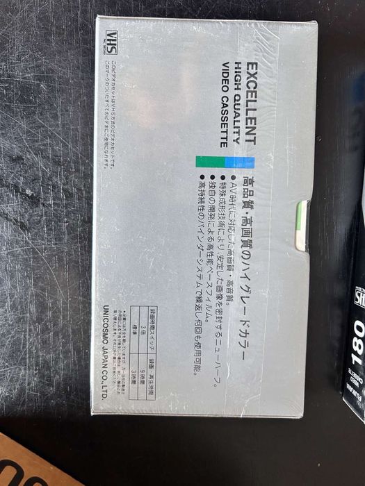 Видеокассеты новые.