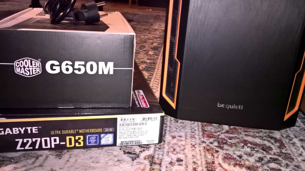 desktop core i7 6th 16gb  be quiet - Coller Master DVDrom Windows 8.1