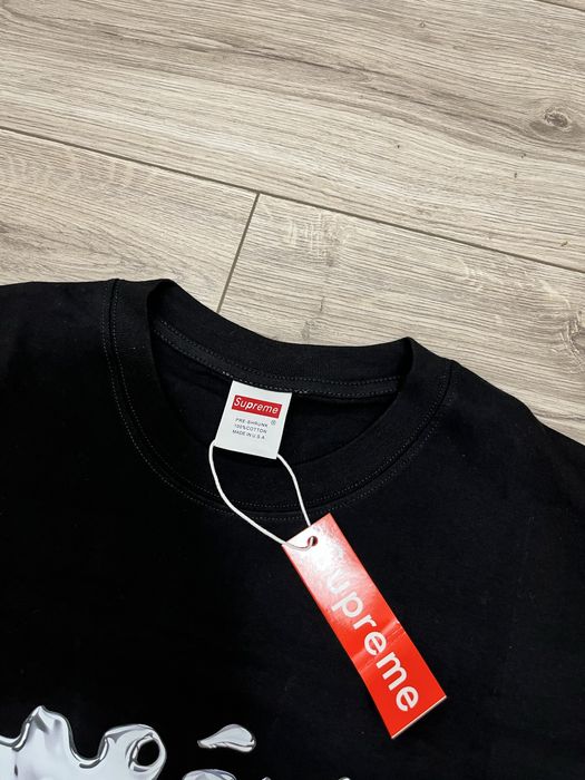 Футболка Supreme t-shirt S,M білі та чорні black,white