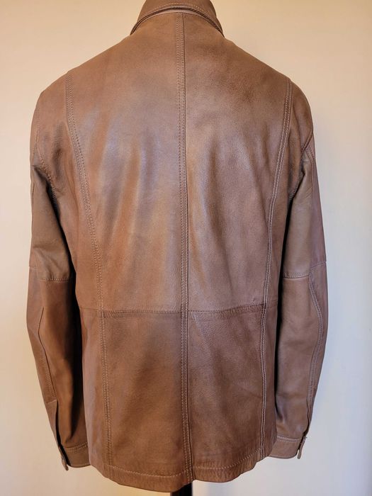 Wyjątkowa skórzana kurtka jacket, ramoneska od PEPE JEANS LONDON