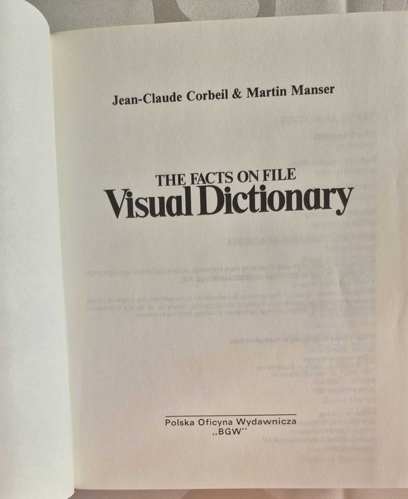 Słownik wizualny język angielski - Visual dictonary the facts on file