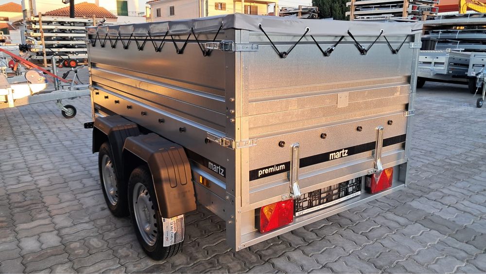 Atrelado MARTZ PREMIUM 264/2 + taipal duplo e Lona de cobertura plana