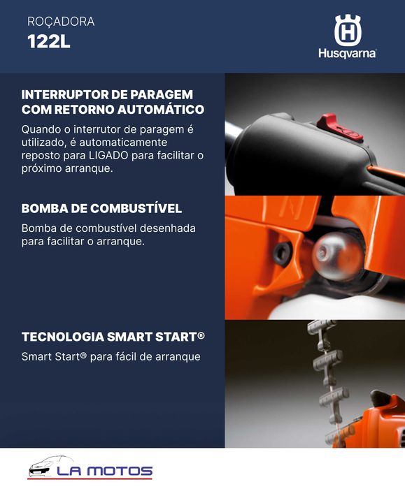Roçadora Husqvarna 122 L