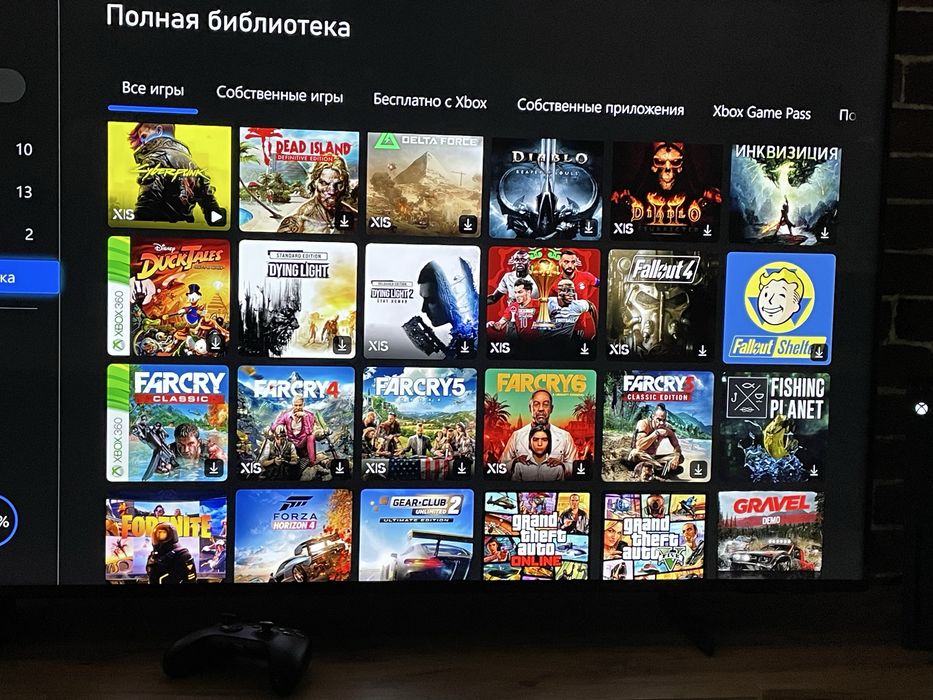Xbox series X • 100+ігор • 1 TB • 2 геймпади