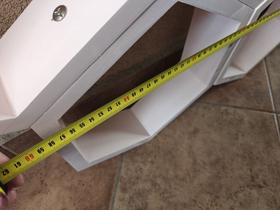 Półka 5 heksagonalna plaster miodu – zestaw 5 modułów