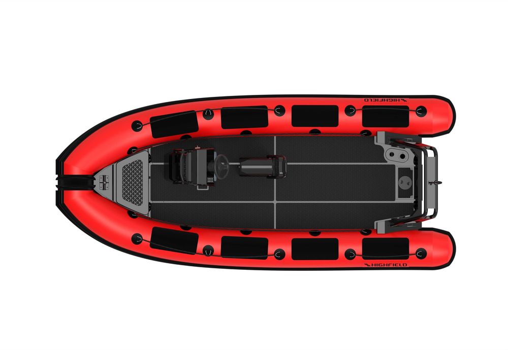 RIB Highfield Patrol 500 - profesjonalna łódź ratownicza, robocza, techniczna