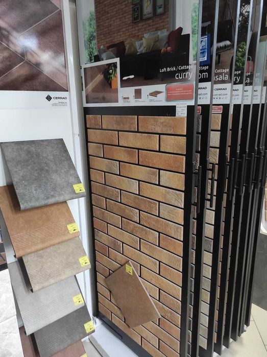 Клинкерная огнеупорная плитка для камина или грубы ХЕРСОН