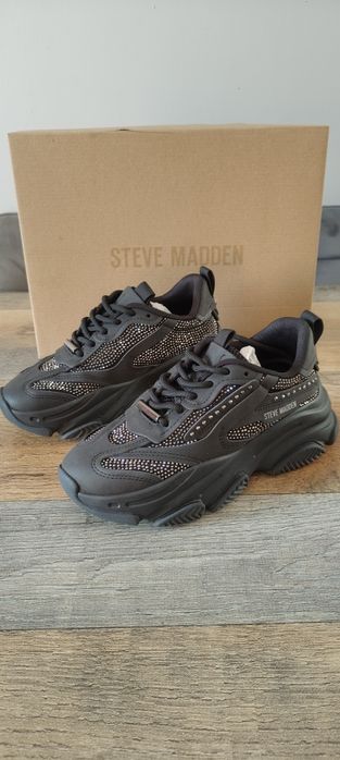 NOWE buty sneakersy damskie Steve Madden PossessionR rozmiar 37 czarne