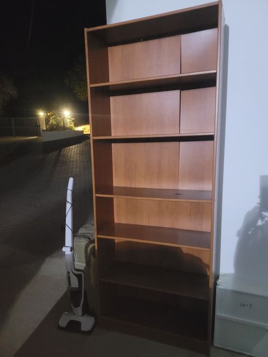 Conjunto de 4 móveis estantes de sala