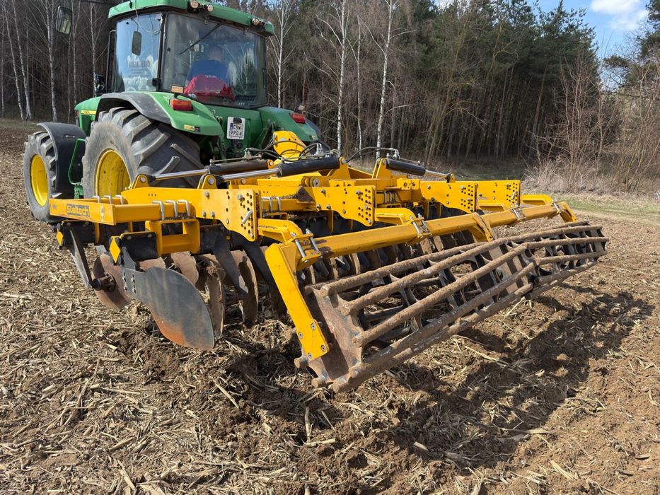 brona talerzowa staltech uh 4,0M hydraulicznie rozkładana