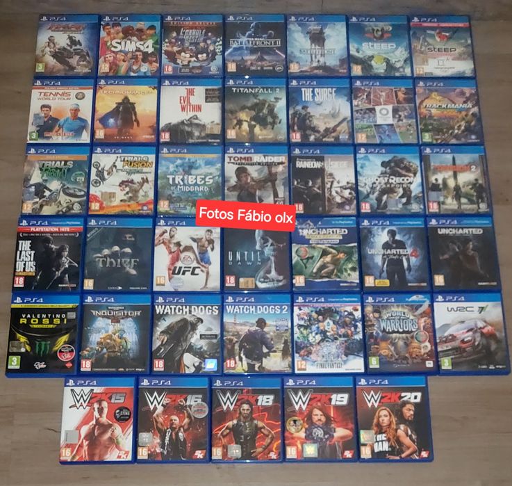 Jogos Ps4 Originais Novos & Usados Ler Anúncio ( Desde 10€)