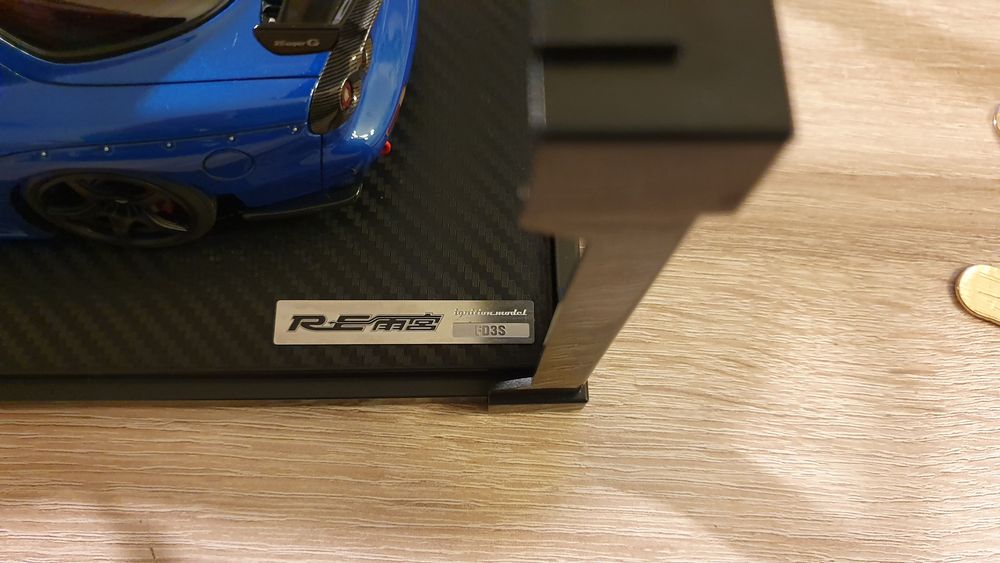 Ignition model 1/18 Mazda RX-7 (FD3S) Re Amemiya Blue IG1046