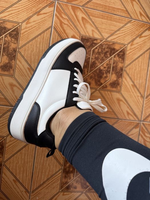 Кеды Primark черно-белые