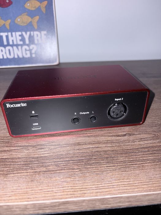 Звукова карта focusrite scarlett solo 4th gen
