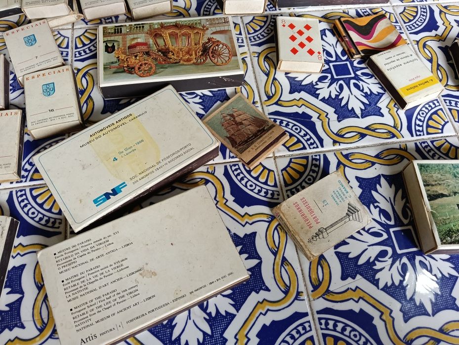 Caixas de fósforos antigas
