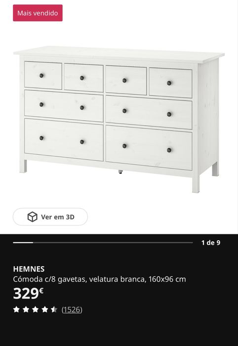 Comoda Hemnes do IKEA