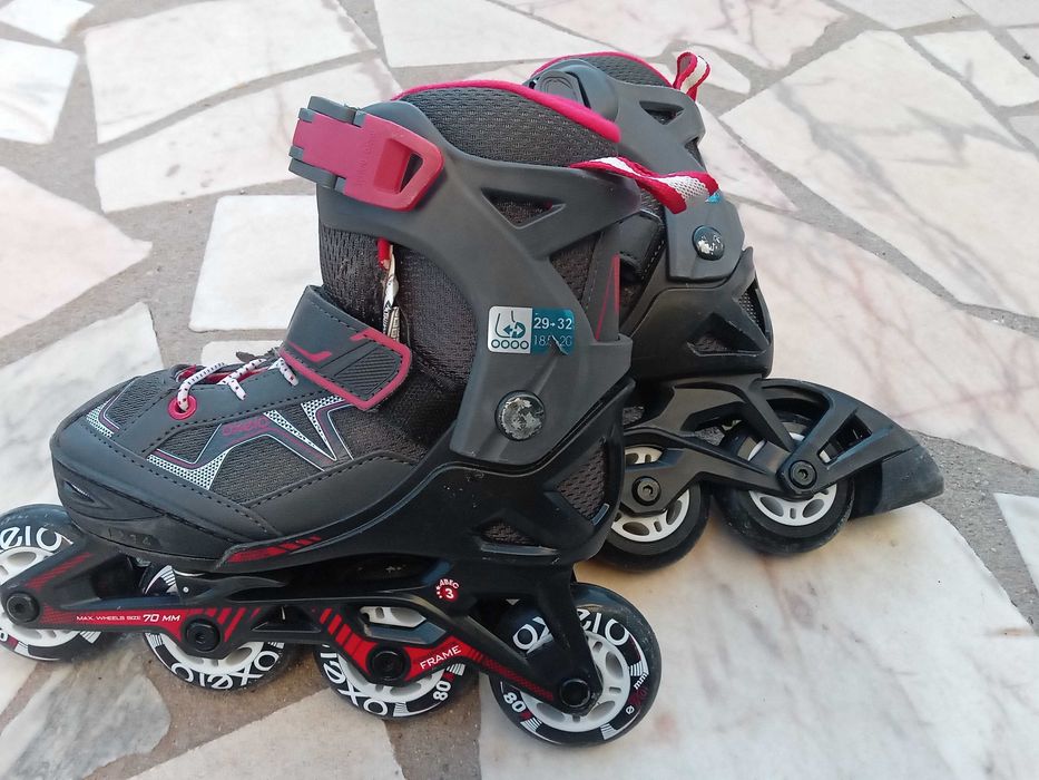 Patins tamanho 29 ao 32 (extensíveis)