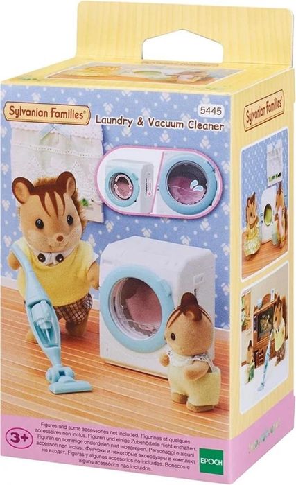 Pralka i odkurzacz Sylvanian Families blister,63x124 mm