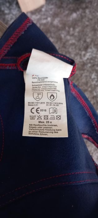 Niebieski kombinezon ocieplany Planam,r.XL