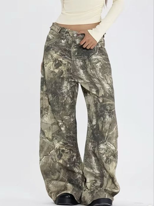 Baggy jeans realtree, штаны джинсы rap