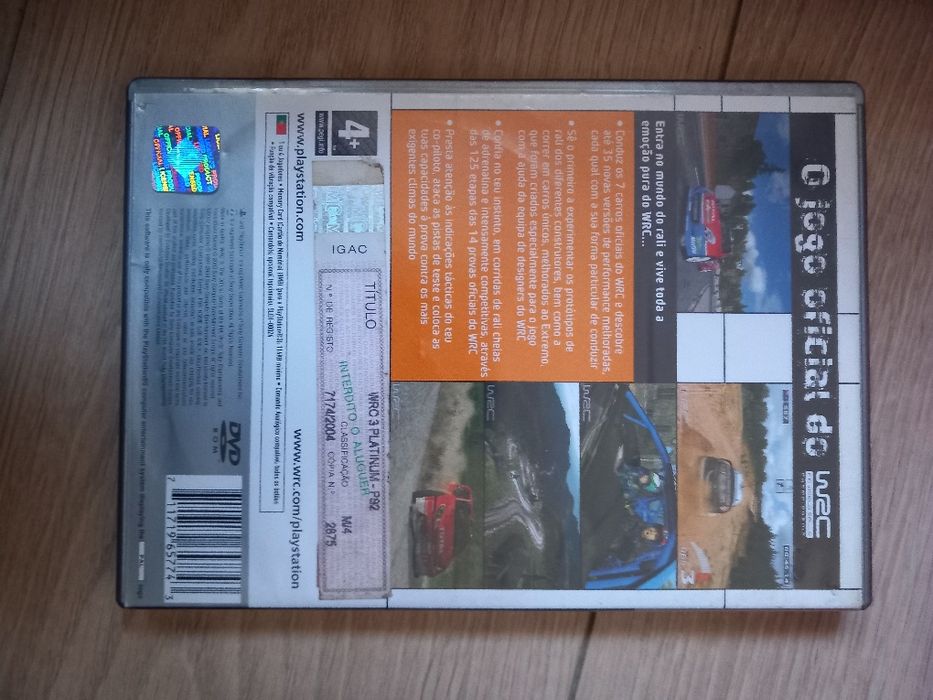 Jogo: W2C 3 para Playstation 2