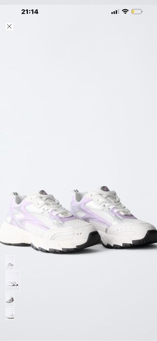 Кросівки фірми Zara,розмір 38