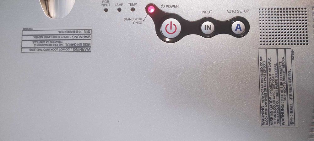 Panasonic PT-LC56E video projector with new spare lamp.64170825731458124