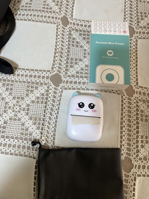 Mini impressora portátil