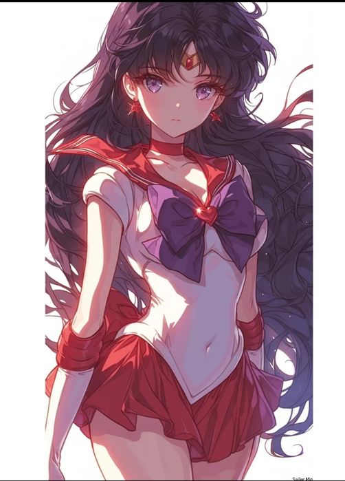 Sailor Moon - DIY zestaw Diamond Paiting 30x40 Sailor Mars